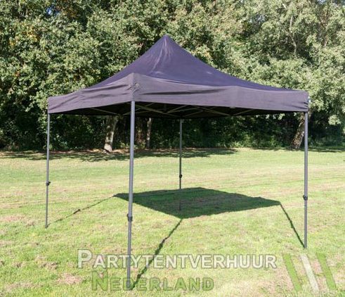 Easy up tent 3x3 meter schuin huren - Partytentverhuur Dordrecht